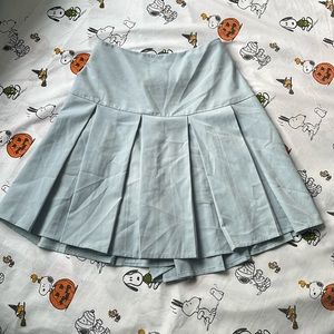 Baby blue tennis skirt